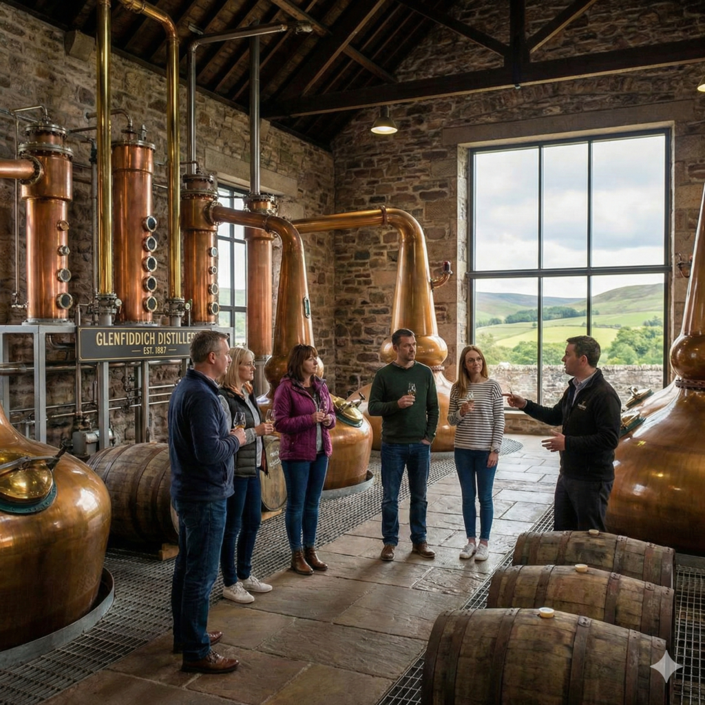 Whiskey Distillery Tour