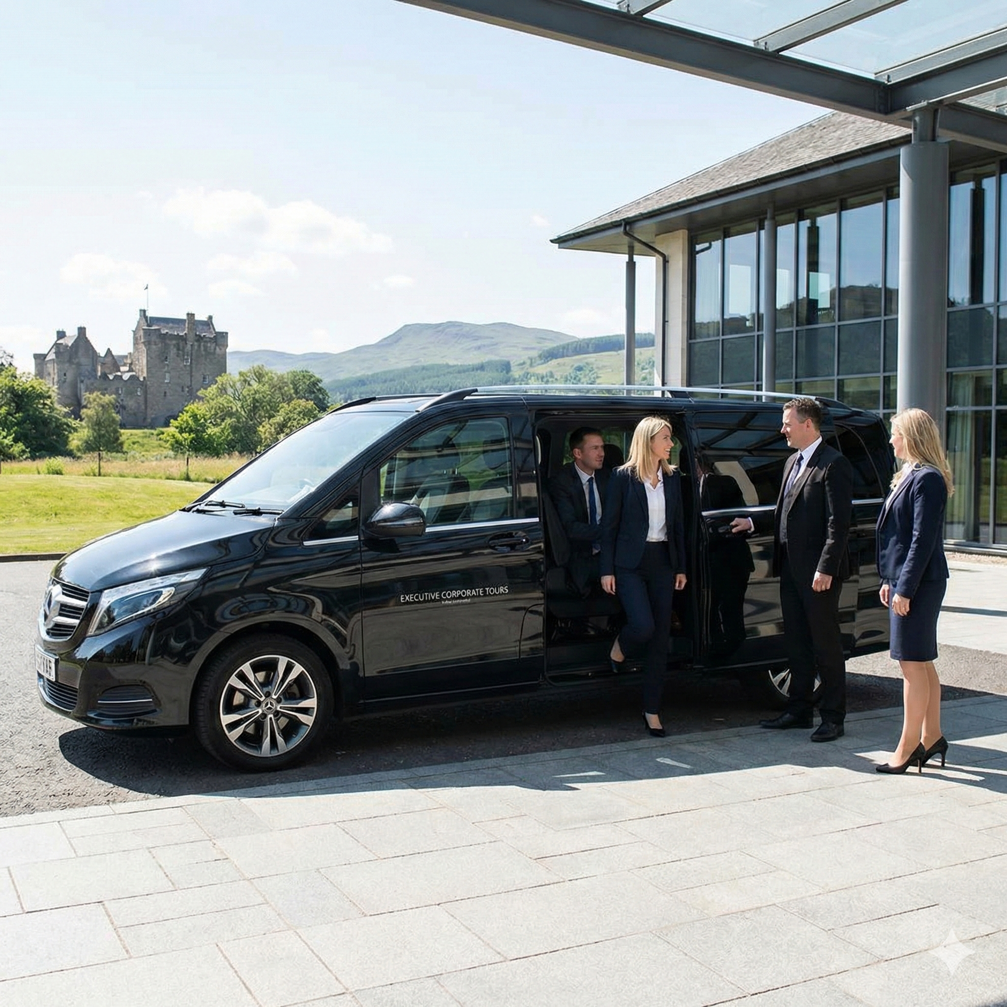 corporate tour pickup