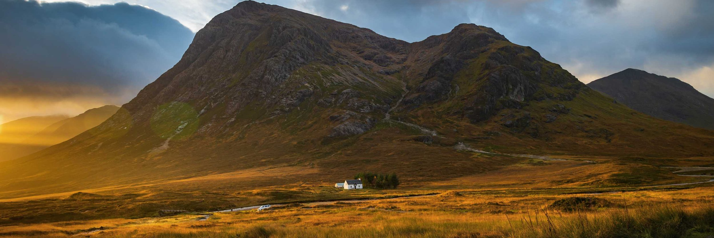 Glencoe scenery in the Scottish Highlands