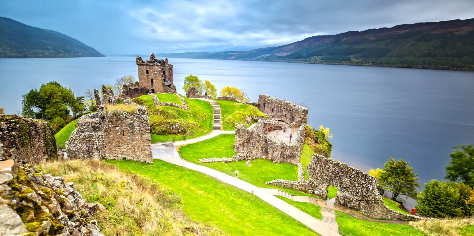 Loch Ness and Urquhart Castle